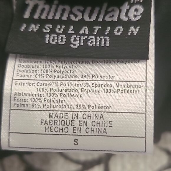 Black 180s Winter Gloves - Picture 9 of 16